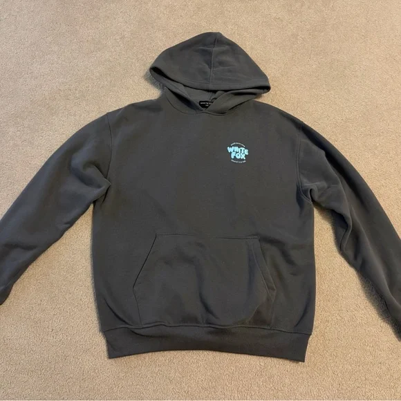 White Fox Boutique Gray Hoodie - Picture 4 of 4